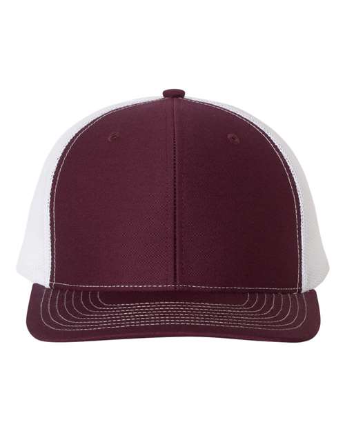 Maroon-White