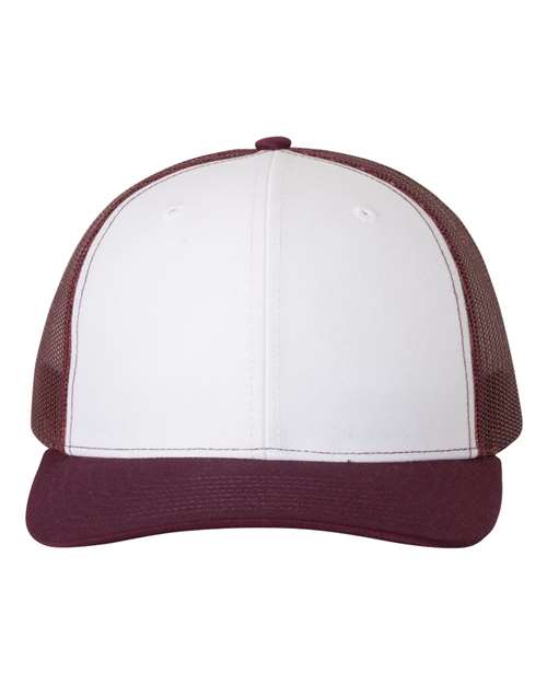 White-Maroon