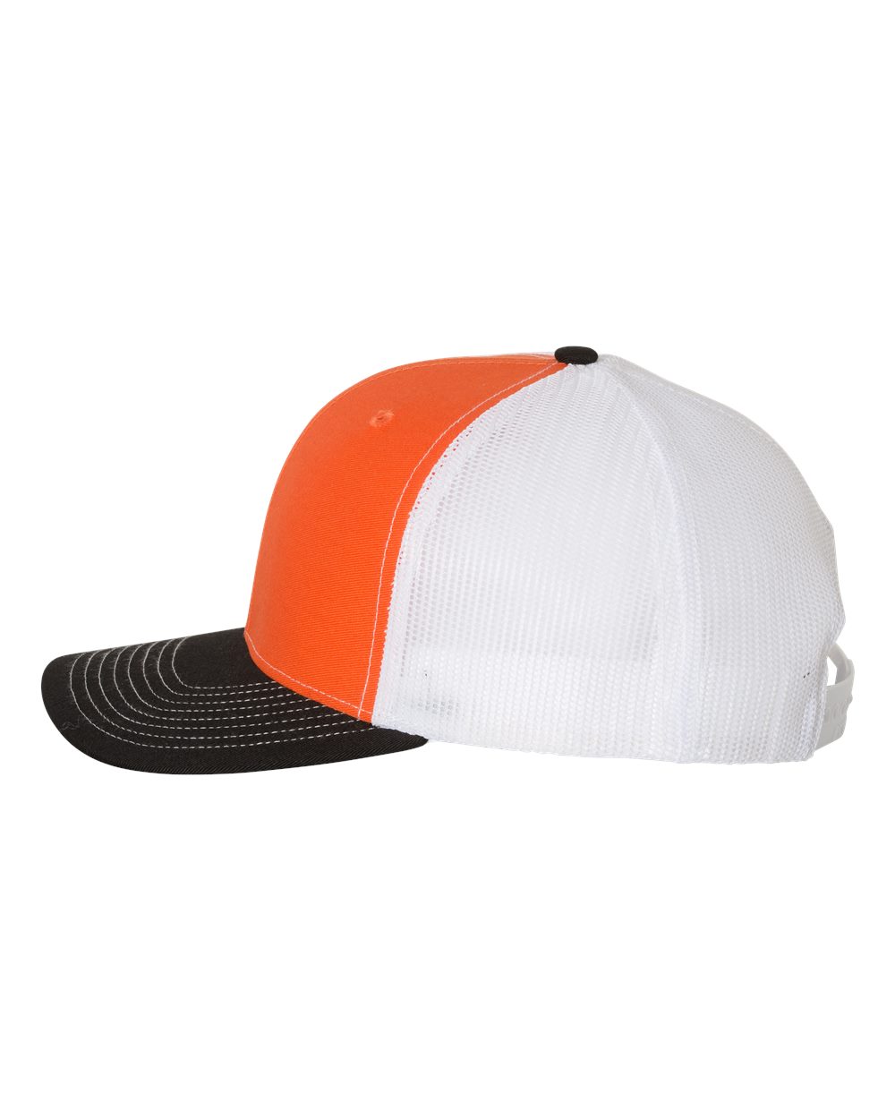 Orange-White-Black